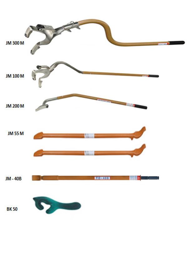 TUBELESS TYRE MOUNTING  DEMOUNTING TOOLS