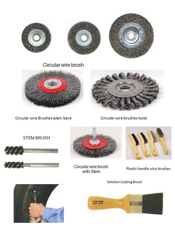 SOLUTION COATING BRUSH,STEEL WIRE BRUSHES 